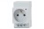 Gniazdo 230V na szynę TH35 z kontrolką F6.0421 F-Elektro