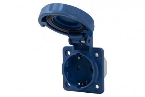 Gniazdo tablicowe 16A 250V 2P+Z  IP67 SCHUKO F6.0456 F-Elektro