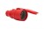 Gniazdo gumowe NOVA 230V 16A IP44 czerwone F6.0480 F-Elektro