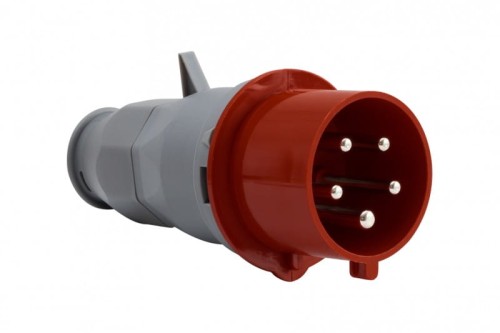 Wtyczka siłowa - zwrotnica faz 32A 5p IP44 /FE/  F7.0028 F-Elektro