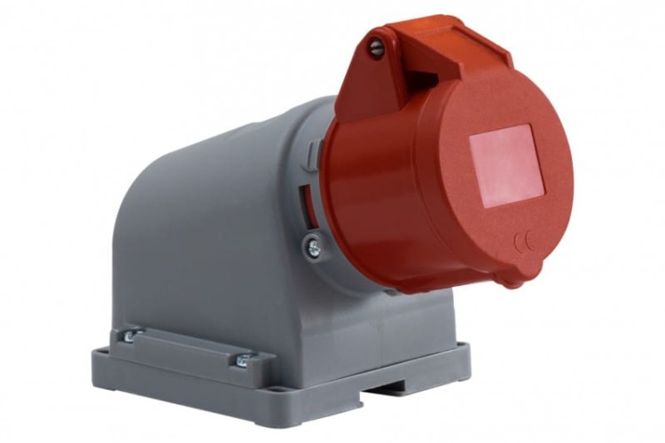 Gniazdo siłowe stałe 16A 4p IP44 /FE/  F7.0029 F-Elektro