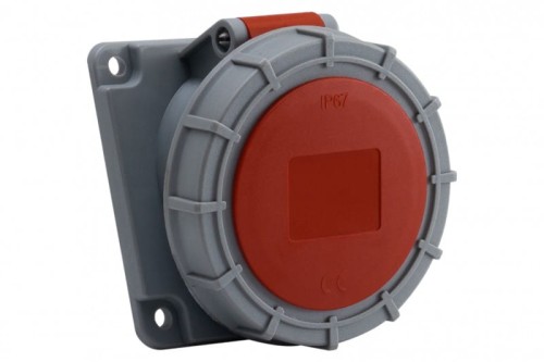 Gniazdo siłowe tablicowe skośne 16A 5p /FE/ IP67 F7.0041 F-Elektro