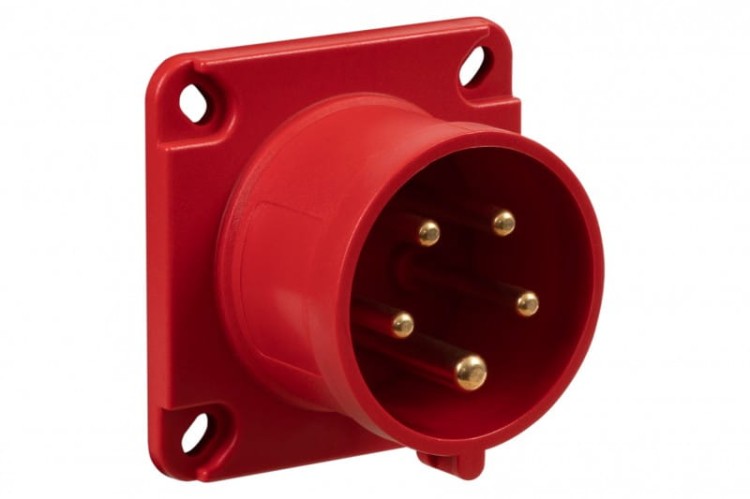 Wtyk siłowy tablicowy odbiornikowy 32A 5p /FE/ IP44 F7.0060 F-Elektro