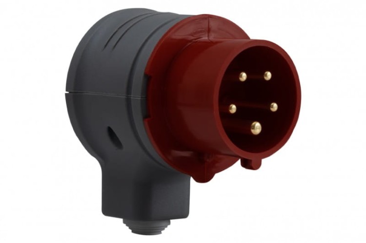 Wtyczka kątowa obrotowa 16A 5p IP44 /FE/ F7.0061 F-Elektro