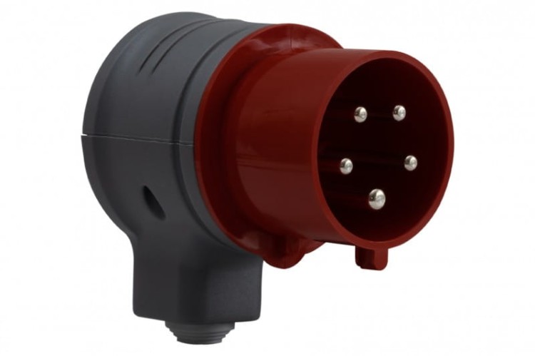 Wtyczka kątowa obrotowa 32A 5p IP44 /FE/  F7.0062 F-Elektro