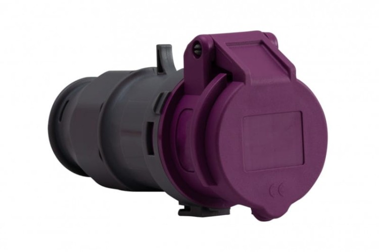 Gniazdo przenośne niskonapięciowe 16A 2p 24V IP44 /FE/  F7.0069 F-Elektro
