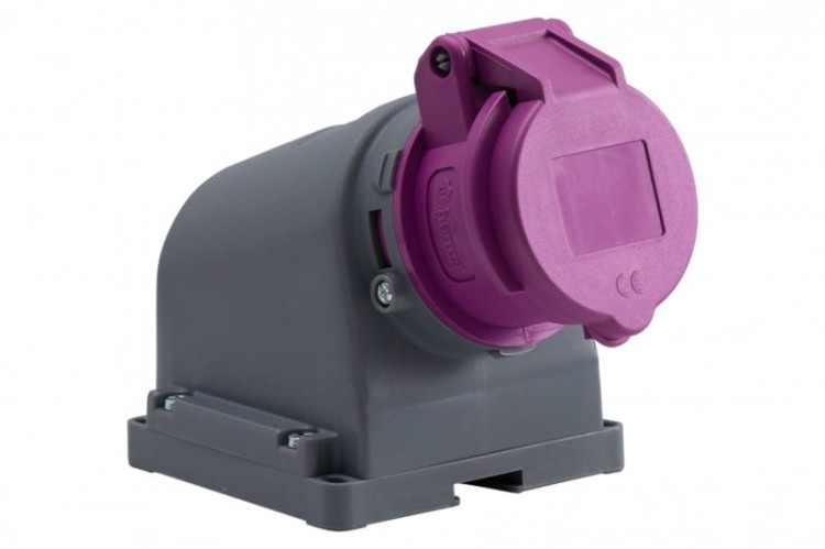 Gniazdo stałe niskonapięciowe 16A 2p 24V IP44 /FE/ F7.0070 F-Elektro