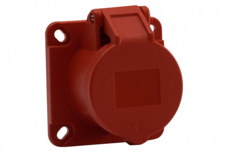 Gniazdo tablicowe proste 16A 4p IP44 /FE/  F7.0079 F-Elektro