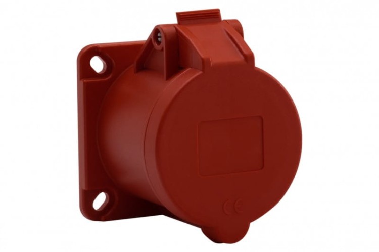 Gniazdo tablicowe proste 32A 4p IP44 /FE/ F7.0081 F-Elektro