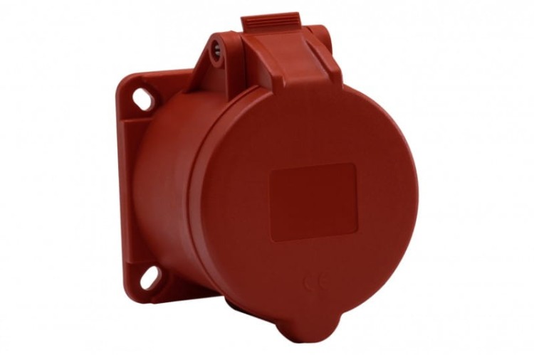 Gniazdo tablicowe proste 32A 5p /FE/ IP44  F7.0082 F-Elektro