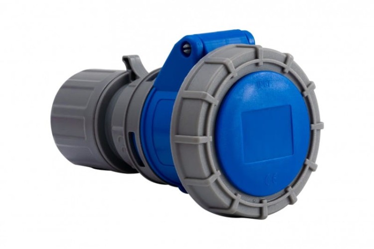 Gniazdo przemysłowe-przenośne 16A 3p 200V-250V /FE/ IP67  F7.0108 F-Elektro