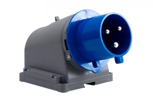 Wtyk przemysłowy  stały odbiornikowy 32A 3p IP44 /FE/ F7.0112 F-Elektro