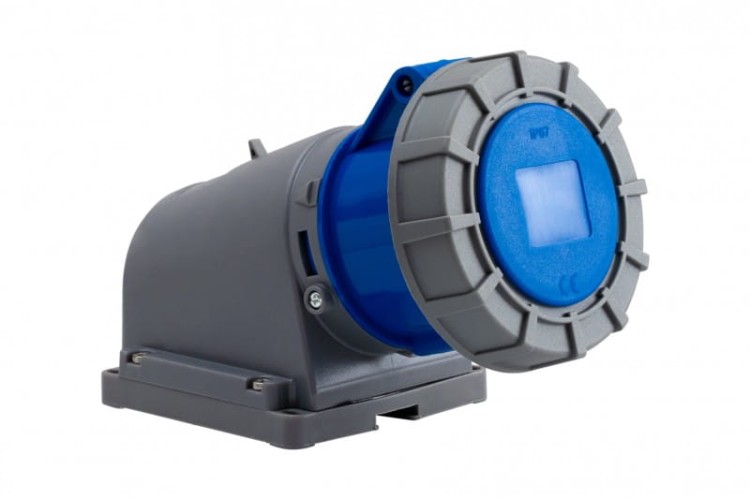 Gniazdo przemysłowe stałe 32A 3p 220V-250V IP67 /FE/ F7.0114 F-Elektro