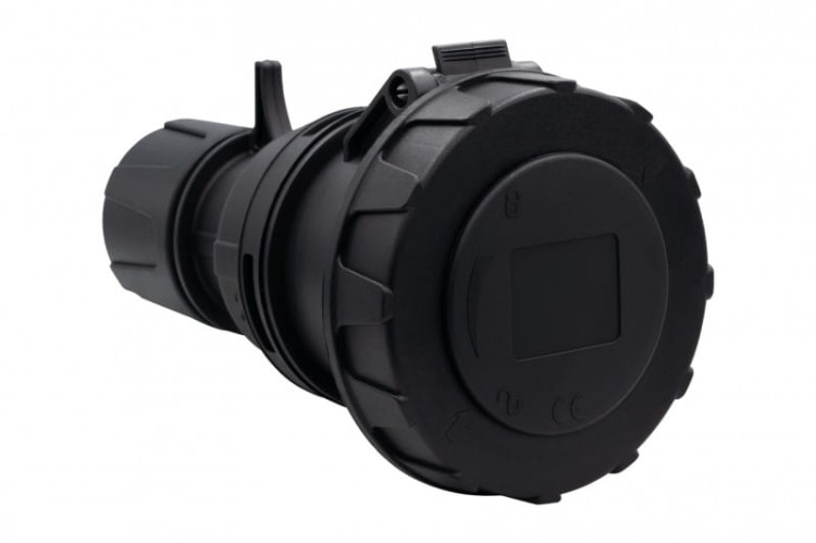 Gniazdo przemysłowe-przenośne 32A 3p 200V-250V /FE/ IP67  czarne F7.0150 F-Elektro
