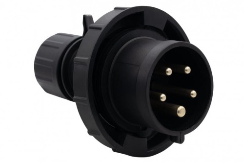 Wtyczka siłowa 16A 5p 380V-415V /FE/ IP67 czarna F7.0161 F-Elektro