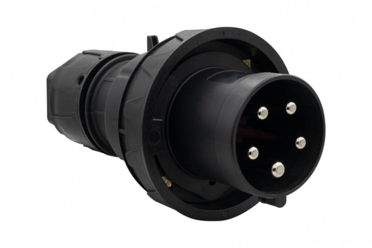 Wtyczka siłowa 63A 5p 380V-415V /FE/ IP67 czarna F7.0163 F-Elektro