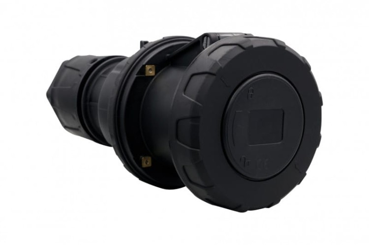 Gniazdo siłowe przenośne 63A 5p 380V-415V /FE/ IP67 czarne F7.0168 F-Elektro