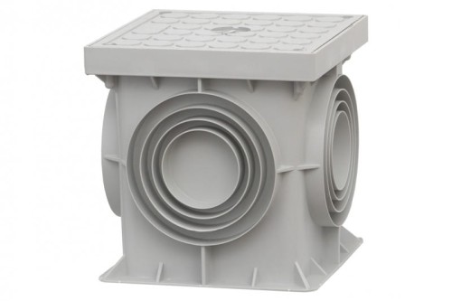 Studzienka probiercza gruntowa /szara/ 200x200x200 F8.0008 F-Elektro