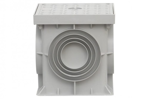 Studzienka probiercza gruntowa /szara/ 200x200x200 z uszczelką F8.0013 F-Elektro