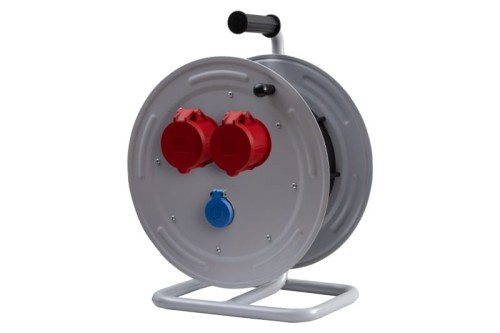 Rozgałęźnik na bębnie metalowym MAKARA-370 16A 5p, 32A 5p, 230V  IP44 14700-27 F-Elektro