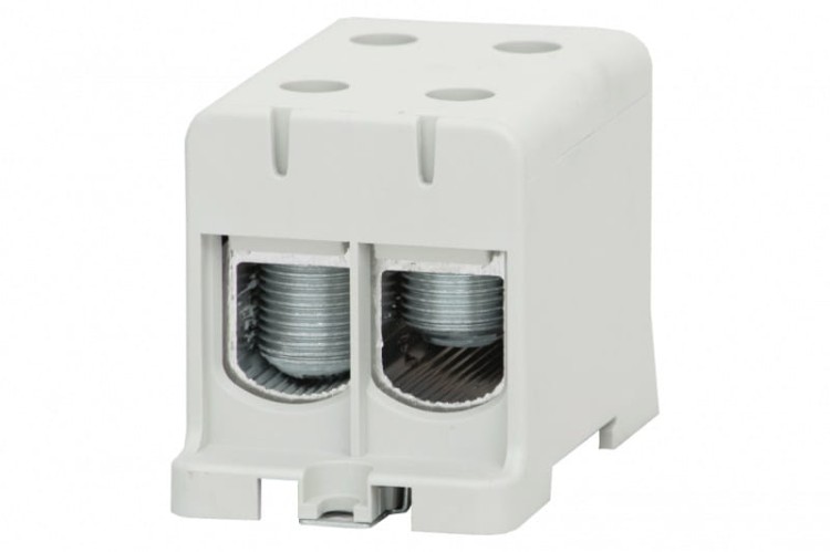 LZ w korpusie ZU 1-torowa (2x150/2x150mm2) Al/Cu - szara F2.0301 F-Elektro
