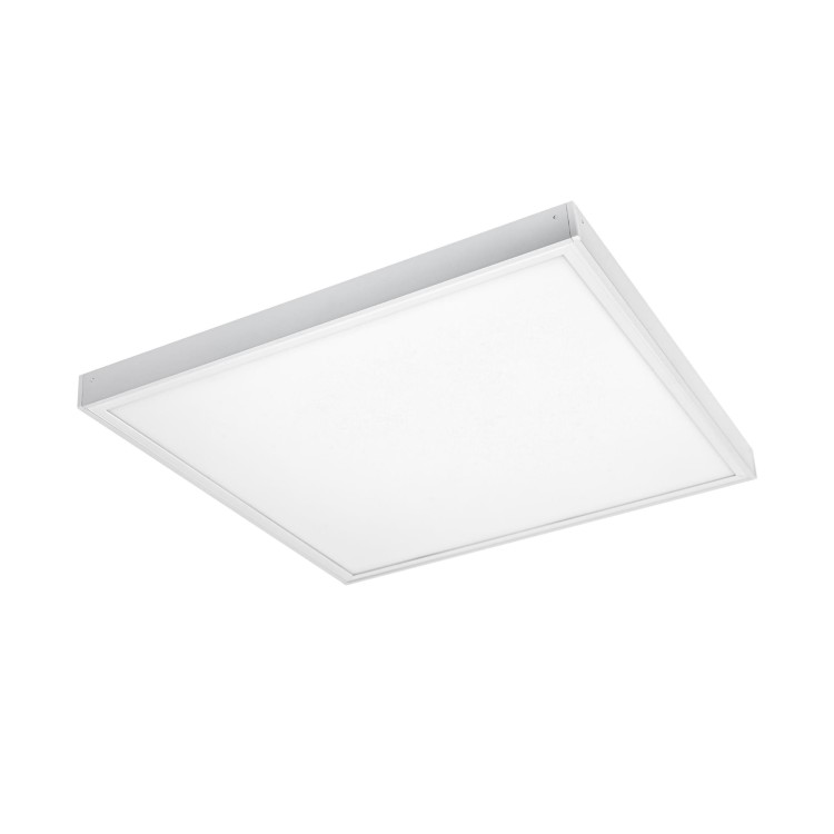 Ramka do montażu Natynkowego Opraw ALGINE SLIM / BACKLIGHT SLIM 600x600x43 mm Biały składana ACC+035010_FRAME SPECTRUM LED