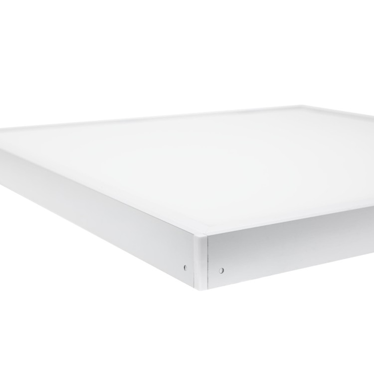 Ramka do montażu Natynkowego Opraw ALGINE SLIM / BACKLIGHT SLIM 600x600x43 mm Biały składana ACC+035010_FRAME SPECTRUM LED