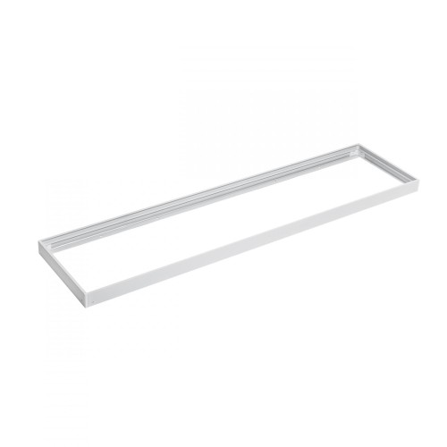 Ramka do montażu Natynkowego Opraw ALGINE SLIM / BACKLIGHT SLIM 300x1200x43 mm Biały składana ACC+035011_FRAME SPECTRUM LED