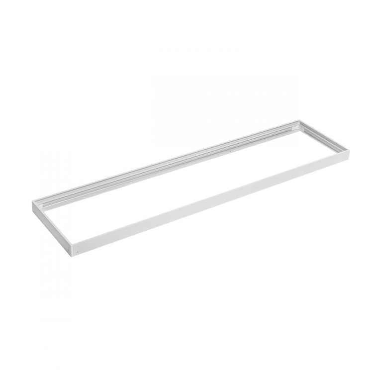 Ramka do montażu Natynkowego Opraw ALGINE SLIM / BACKLIGHT SLIM 300x1200x43 mm Biały składana ACC+035011_FRAME SPECTRUM LED