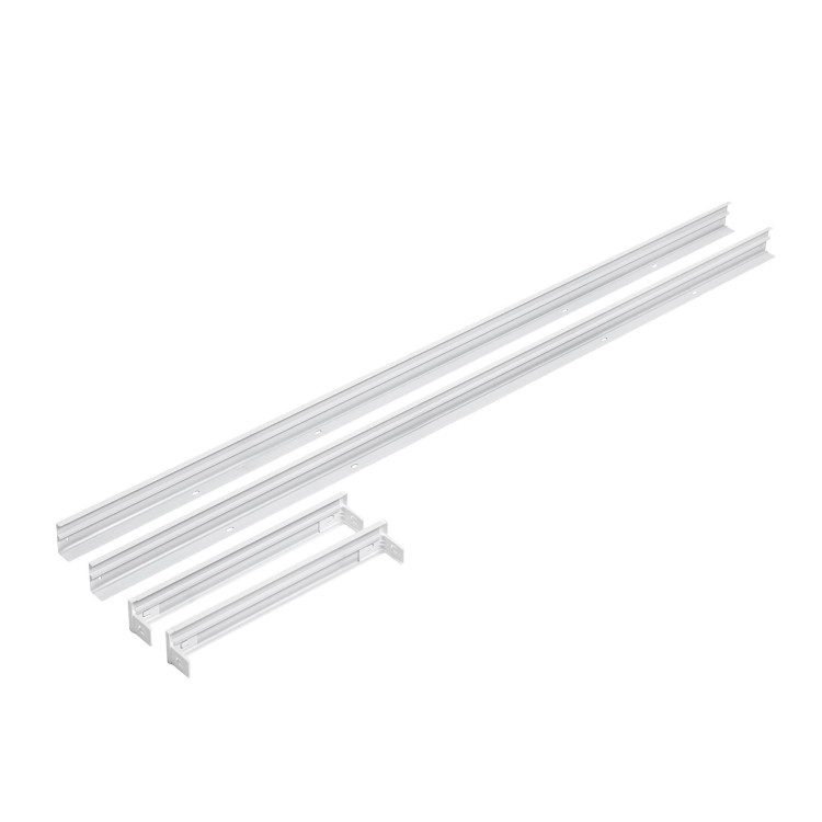 Ramka do montażu Natynkowego Opraw ALGINE SLIM / BACKLIGHT SLIM 300x1200x43 mm Biały składana ACC+035011_FRAME SPECTRUM LED