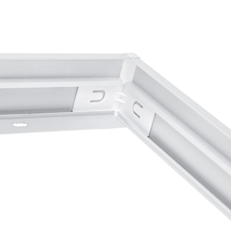 Ramka do montażu Natynkowego Opraw ALGINE SLIM / BACKLIGHT SLIM 620x620x43 mm Biały składana ACC+035070_FRAME SPECTRUM LED