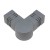 TORRE 230V 3,6W 2x1LED CREE 45st UP+SIDE IP44 CW Oprawa elewacyjna lampa ścienna SLI003012CW SPECTRUM LED Kinkiet