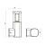TORRE LED 230V 7W IP54 WW Oprawa elewacyjna naścienna SLI003020WW SPECTRUM LED Kinkiet