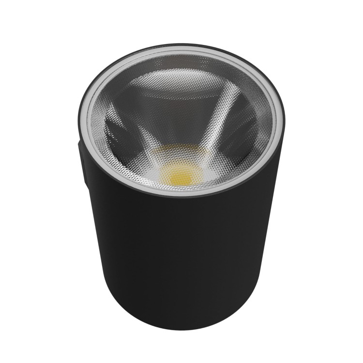 TORRE 9W CCT 230V IP54 99x78x114MM Czarny Okrągła Oprawa lampa elewacyjna Jednokierunkwe JednoKierunkowa SLI003021CCT_PW SPECTRUM LED Kinkiet