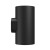 TORRE 18W CCT 230V IP54 99x78x162MM Czarny Okrągła Oprawa lampa elewacyjna Dwukierunkowe DwuKierunkowa SLI003022CCT_PW SPECTRUM LED Kinkiet