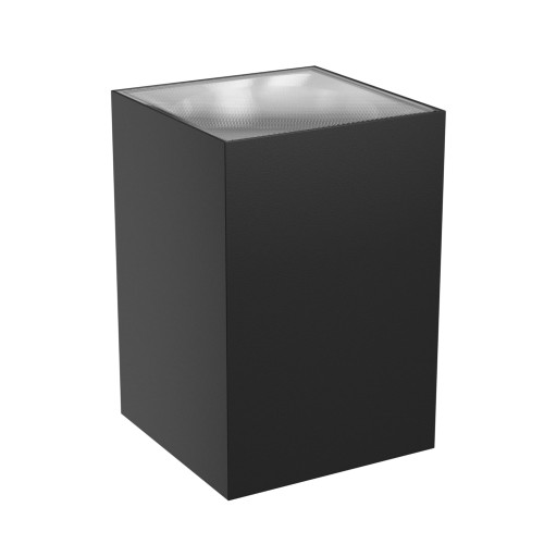 TORRE 9W CCT 230V IP54 99x78x117MM Czarny Kwadratowa Oprawa lampa elewacyjna Jednokierunkwe JednoKierunkowa SLI003023CCT_PW SPECTRUM LED Kinkiet