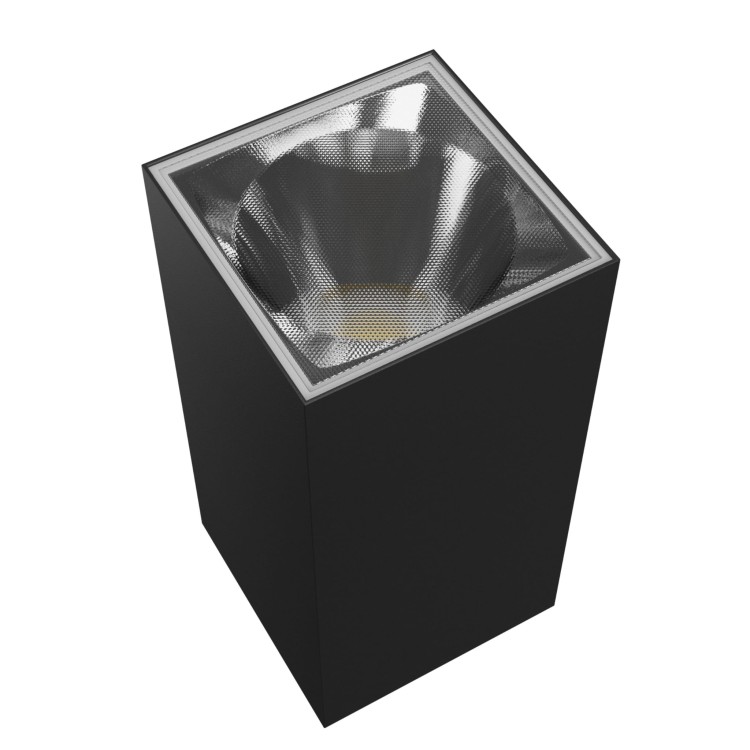 TORRE 18W CCT 230V IP54 99x78x162MM Czarny Kwadratowa Oprawa lampa elewacyjna Dwukierunkowe DwuKierunkowa SLI003024CCT_PW SPECTRUM LED Kinkiet
