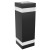 TORRE RING 18W CCT 230V IP54 99x78x240MM Czarny Kwadratowa Oprawa lampa elewacyjna Dwukierunkowe DwuKierunkowa SLI003028CCT_PW SPECTRUM LED Kinkiet