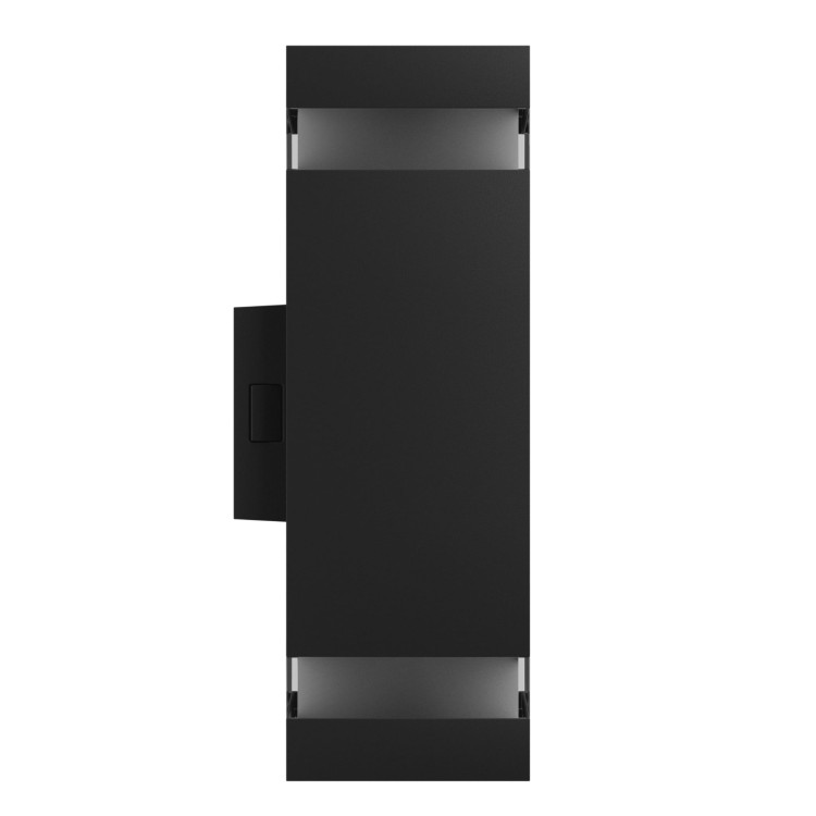 TORRE RING 18W CCT 230V IP54 99x78x240MM Czarny Kwadratowa Oprawa lampa elewacyjna Dwukierunkowe DwuKierunkowa SLI003028CCT_PW SPECTRUM LED Kinkiet