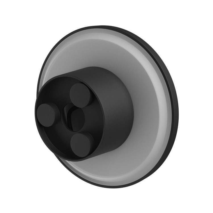 PIATTA 9W CCT 230V IP44 120x47MM Czarny Okrągła Oprawa lampa elewacyjna SLI003029CCT_PW SPECTRUM LED
