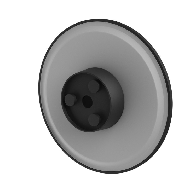 PIATTA 18W CCT 230V IP44 250x47MM Czarny Okrągła Oprawa lampa elewacyjna SLI003031CCT_PW SPECTRUM LED