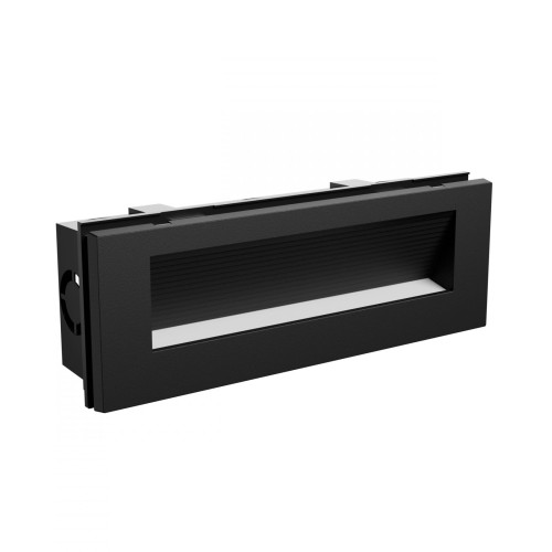 ENCANTA ASYMMETRIC 6W CCT 230V IP54 230x84x60MM Czarny Podtynkowa Oprawa lampa elewacyjna SLI003032CCT_PW SPECTRUM LED