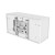 SCATOLLO 8W CCT 230V IP54 200x100x75MM Biały Oprawa lampa elewacyjna SLI003037CCT_PW SPECTRUM LED