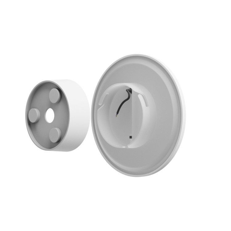 PIATTA 12W CCT 230V IP44 180x47MM białe Biały okrągłe okrągła Oprawa lampa elewacyjna SLI003041CCT_PW SPECTRUM LED