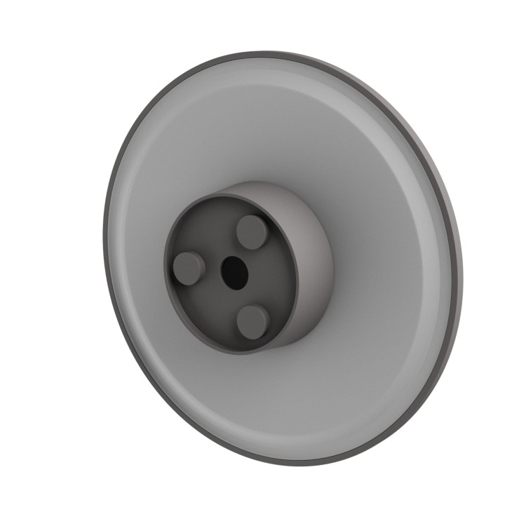 PIATTA 18W CCT 230V IP44 250x47MM Szara szary okrągła Oprawa lampa elewacyjna SLI003044CCT_PW SPECTRUM LED