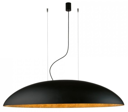 Lampa sufitowa wisząca Industrialna Loft CANOE BLACK GOLD V 7926 NOWODVORSKI Lighting E27 x5 oświetleniowa żyrandol nowoczesna do Kuchni Jadalni nad stół blat wyspę czarno-złota zwis Inspiracje Premium