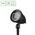 Oprawa lampa ogrodowa FLORI LIGERO 6W NW 230V 40ST IP65 53X66X67MM + 145MM SPIKE Czarna Czarny SLI012017NW_PW SPECTRUM LED