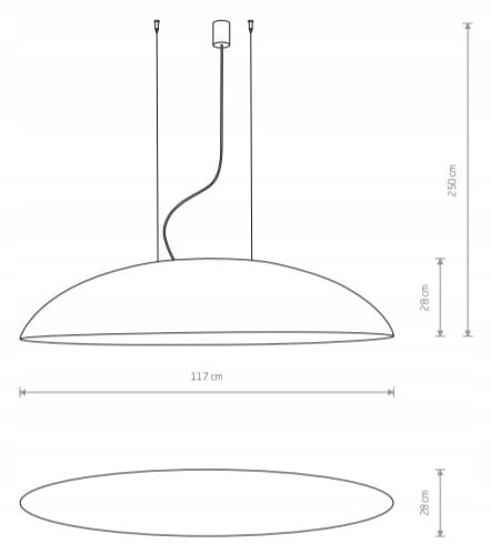 Lampa sufitowa wisząca Industrialna Loft CANOE BLACK GOLD V 7926 NOWODVORSKI Lighting E27 x5 oświetleniowa żyrandol nowoczesna do Kuchni Jadalni nad stół blat wyspę czarno-złota zwis Inspiracje Premium
