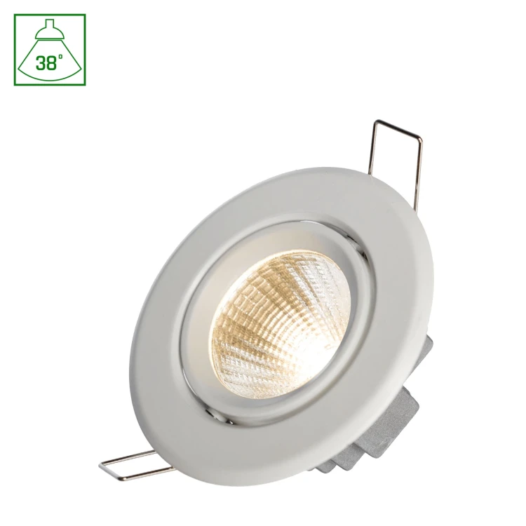 FIALE II 6W COB 38st 230V NW Oczko LED pierścień białe SLI021029NW SPECTRUM LED
