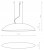 Lampa sufitowa wisząca Industrialna Loft CANOE WHITE GOLD V 7927 NOWODVORSKI Lighting E27 x5 oświetleniowa żyrandol nowoczesna do Kuchni Jadalni nad stół blat wyspę biało-złota zwis Inspiracje Premium